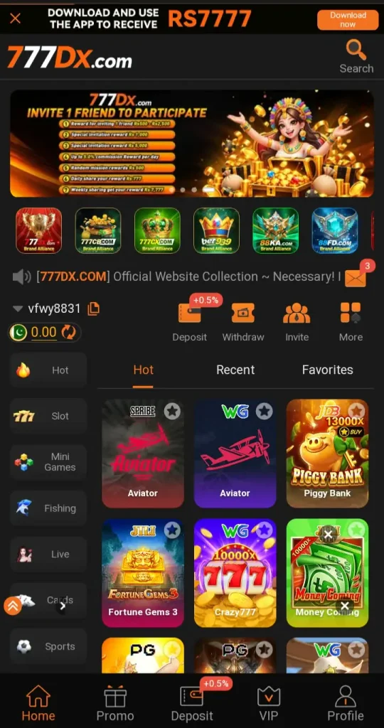777DX Game