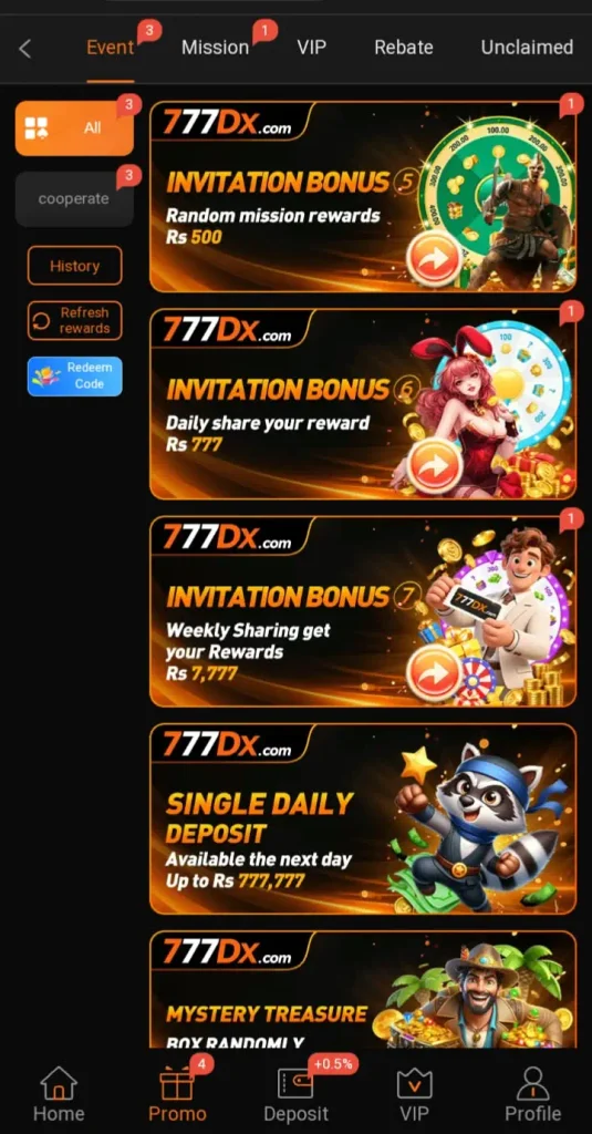 777DX Game